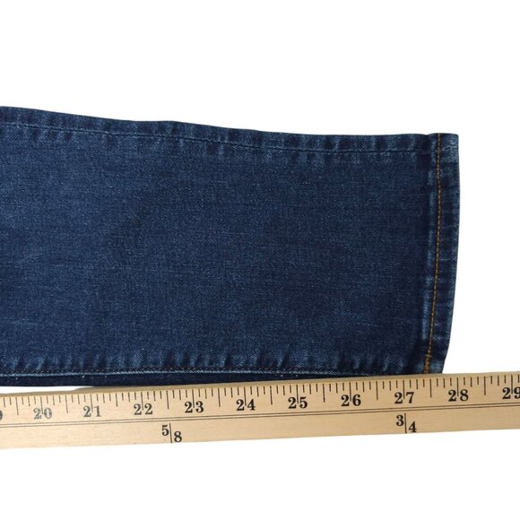 Loft Modern Skinny Crop Jeans Womens Size 28/6 Mid Rise Dark Wash Denim - Picture 14 of 14